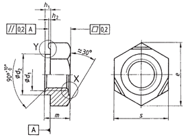 DIN 929 drawing