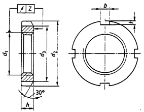 DIN 981 drawing